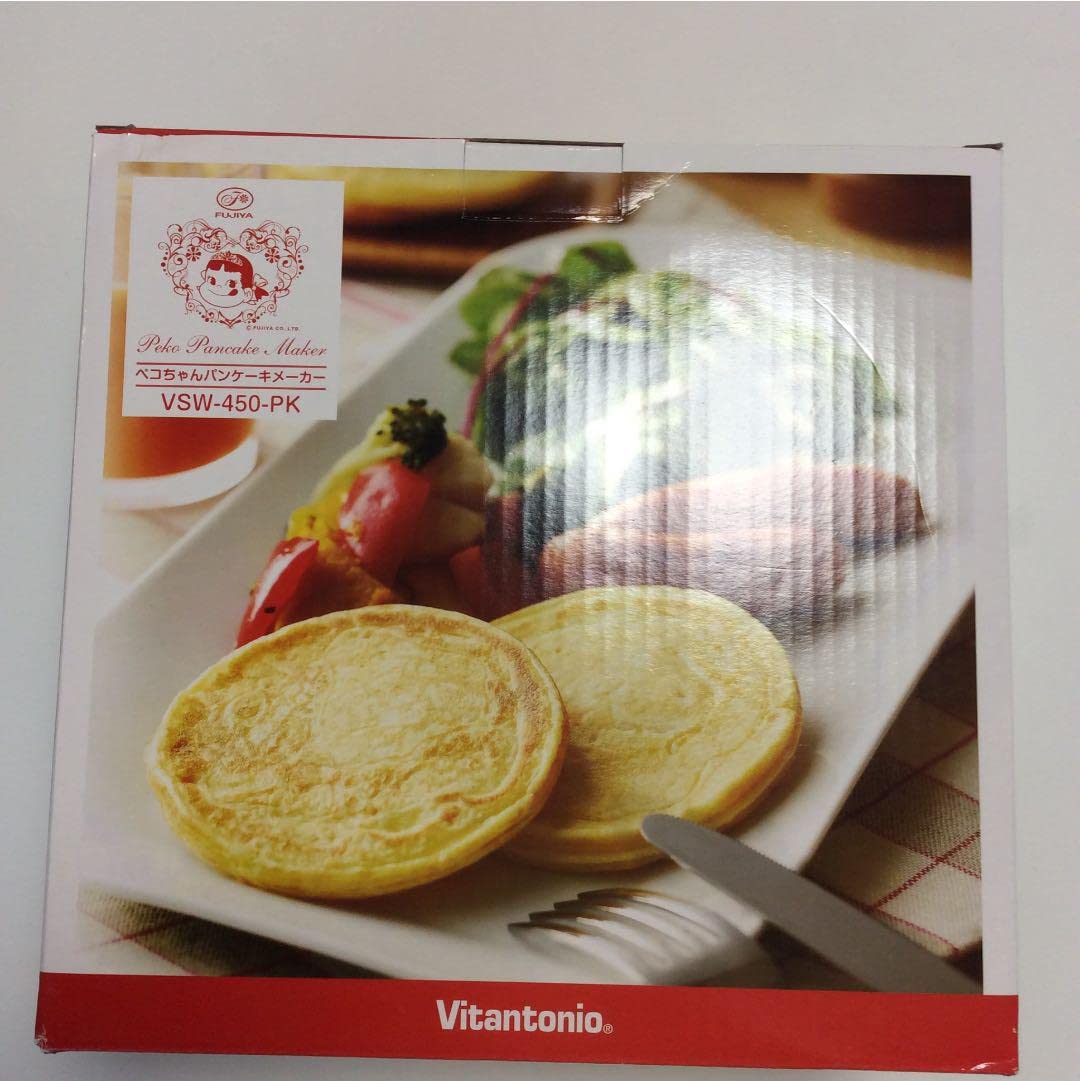 ペコちゃん  パンケーキメーカー  Vitantonio 非売品 新品未使用 不二家 ペコちゃん パンケーキメーカー